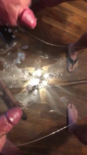Just leave it for the maid to clean it up