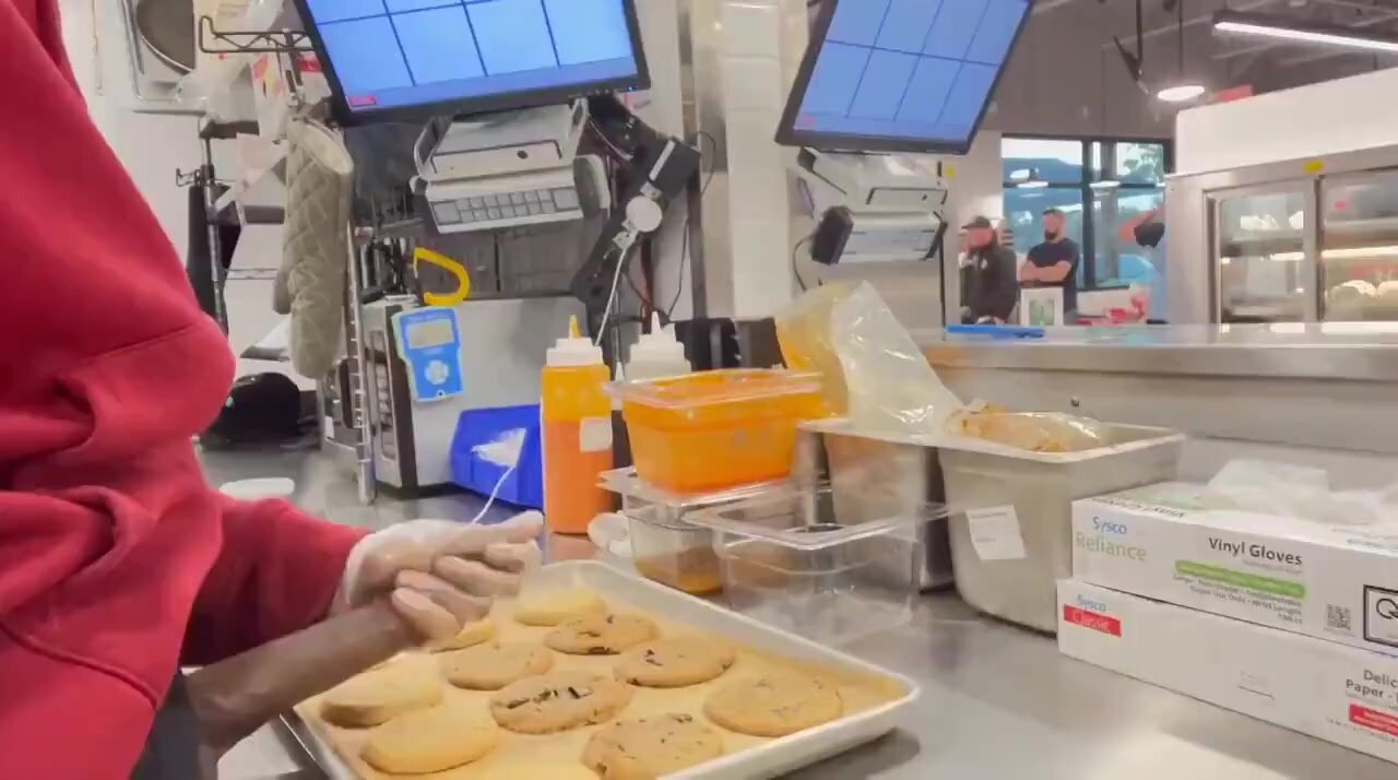 Who wants cum glazed cookies?
