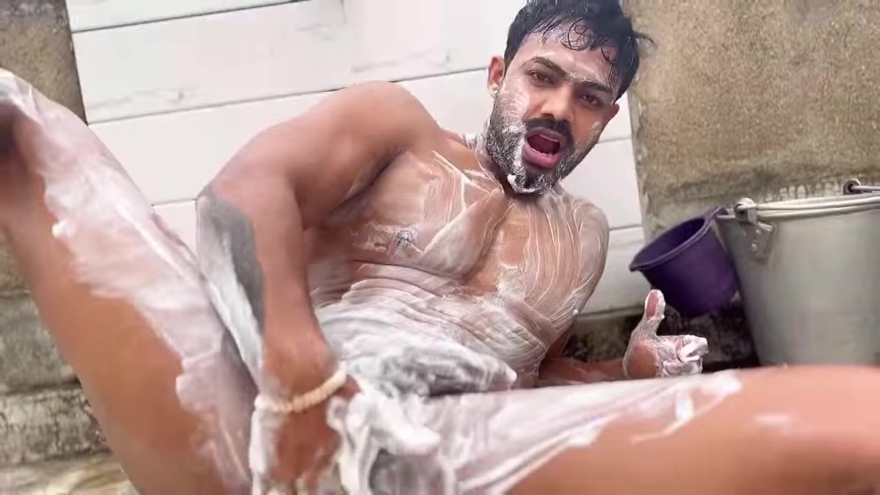 Gay Indian Bathing