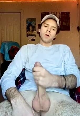 Big Cock Jerk Off - video 4