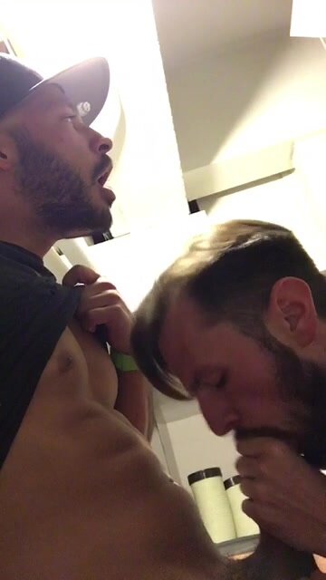 Getting sucked off in the back office