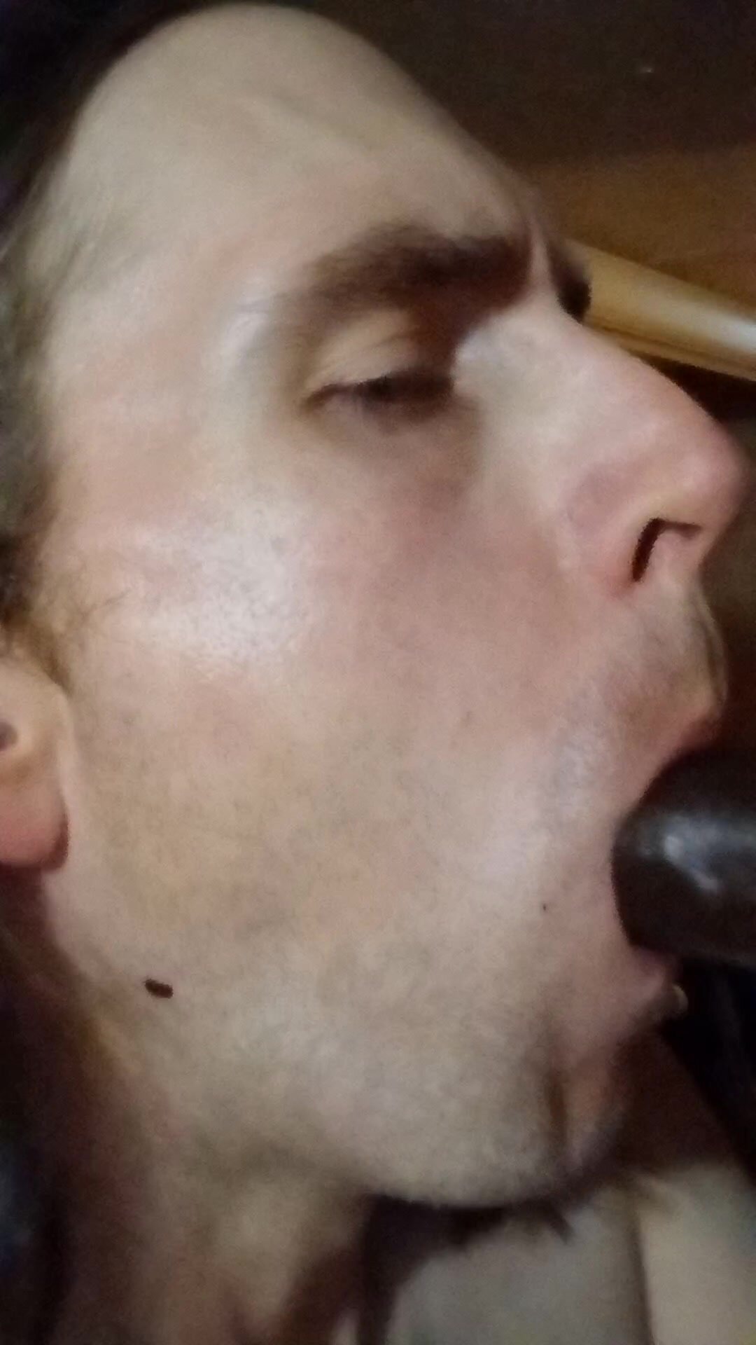 Me J.D. Wertman  sucking a dildo