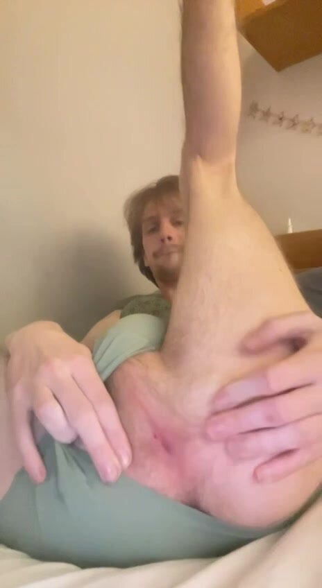 Otter Sissy faggot shows off his fag pussy