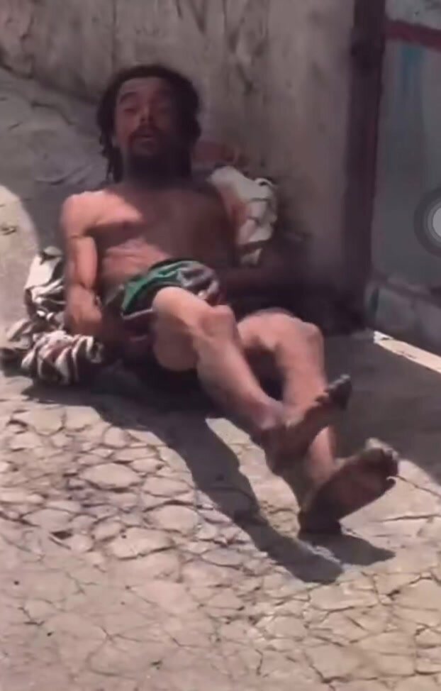 Homeless balls out