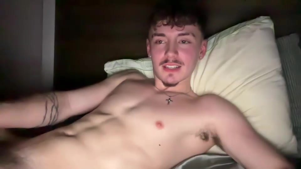 Gay Twink Shows Off His Hairy Pussy