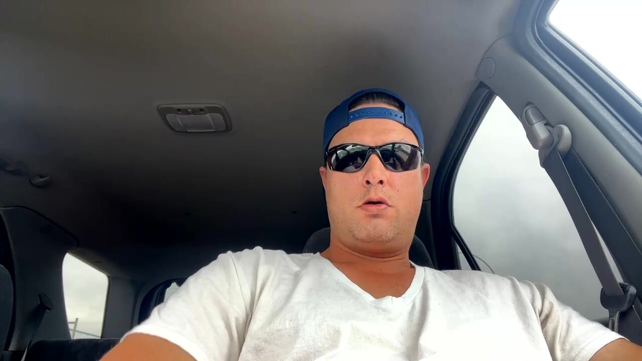 Canadian Guy Shows Off His Hole In The Truck