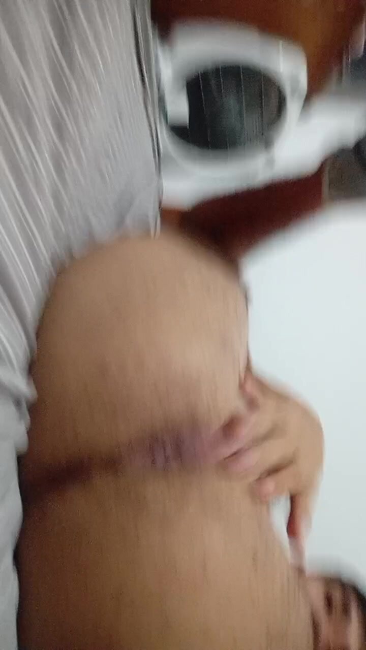 He loves to open up and show off his hairy ass