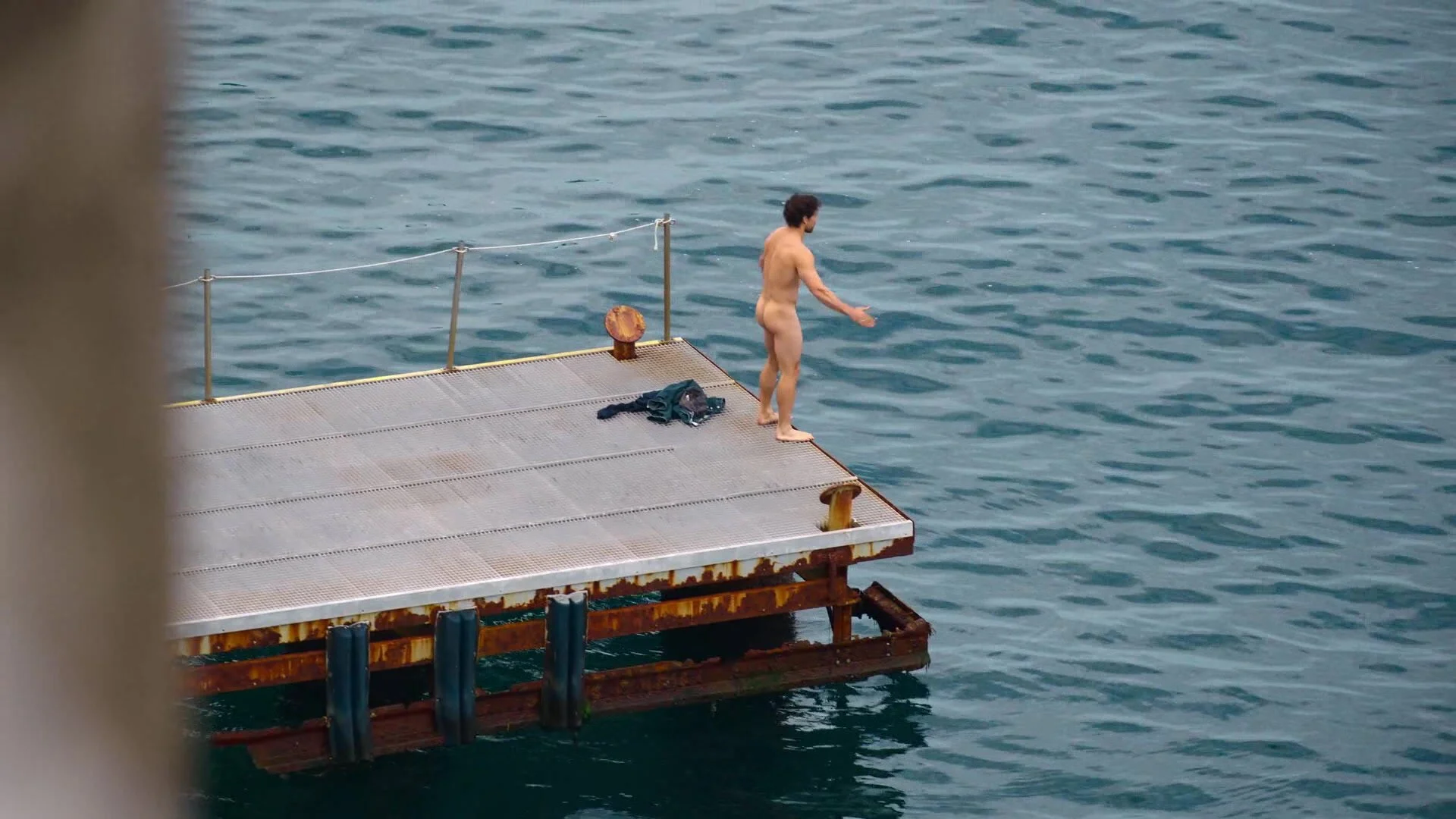 SHE WATCHES HIM SKINNY DIP FROM A DISTANCE - ThisVid.com