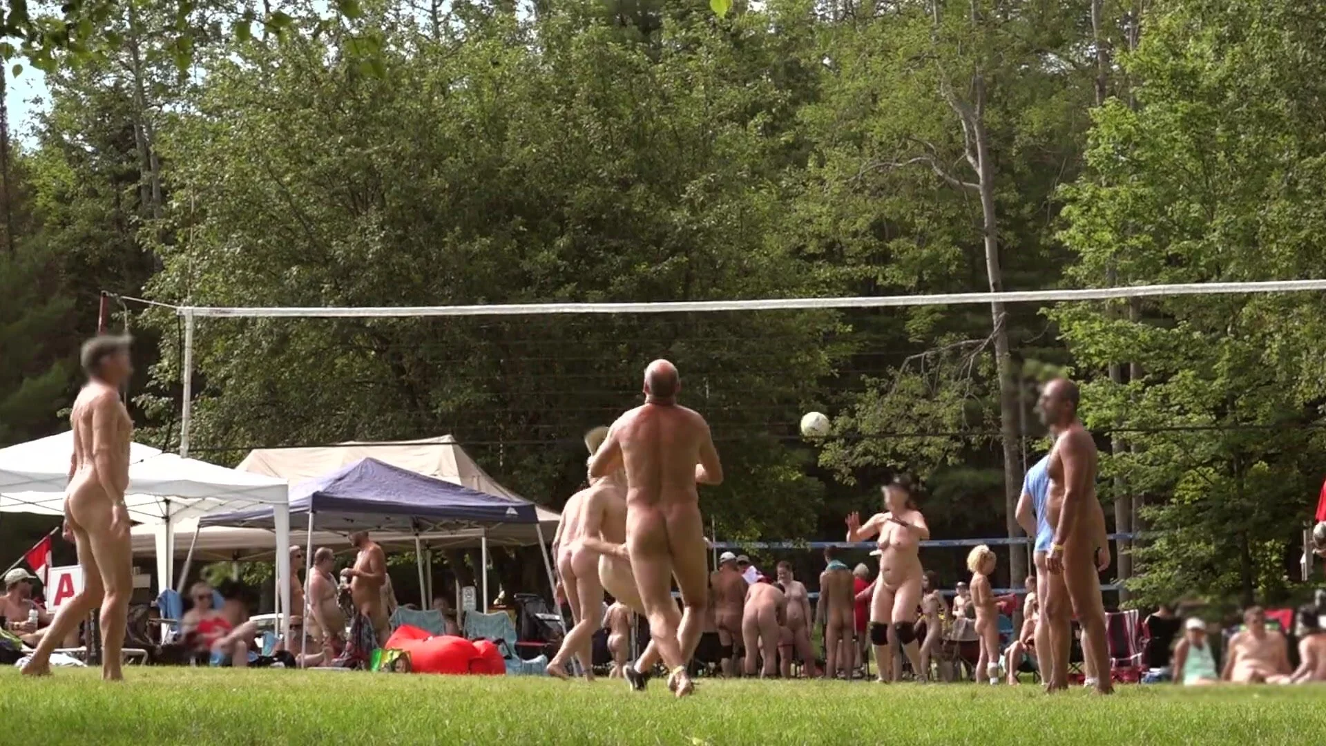 CO-ED NAKED VOLLEYBALL TOURNAMENT - ThisVid.com