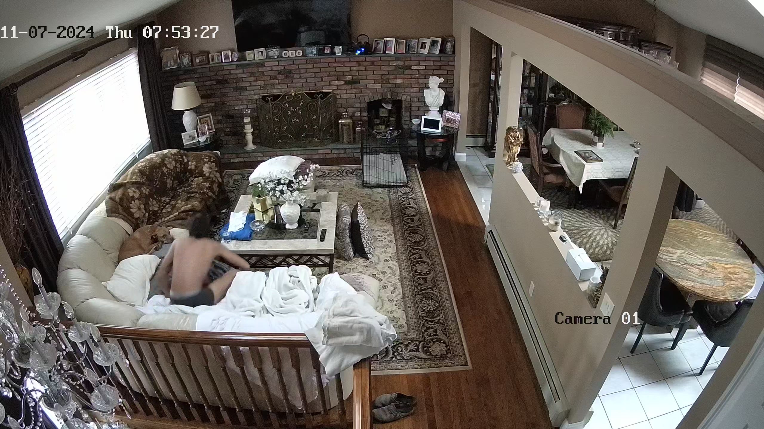 Spy - Italian College Guy waking up hard on ipcam - ThisVid.com