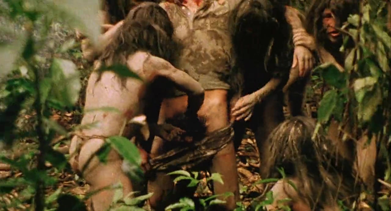 ...ing scene from Cannibal Holocaust. 