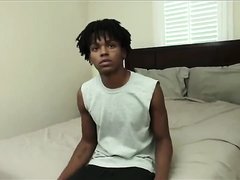 black twink disciplined by dick