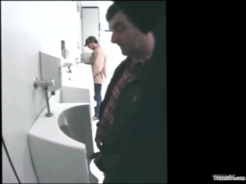 Urinal Spy with Str8 Old Men - ThisVid.com