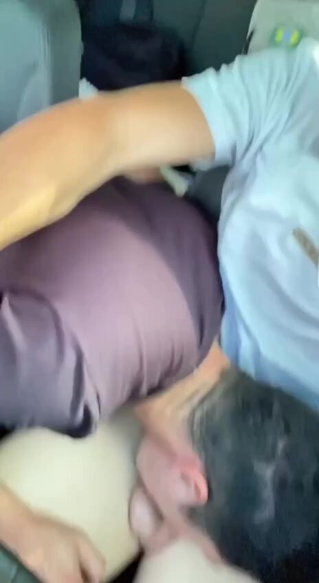 in the car twinks blowie