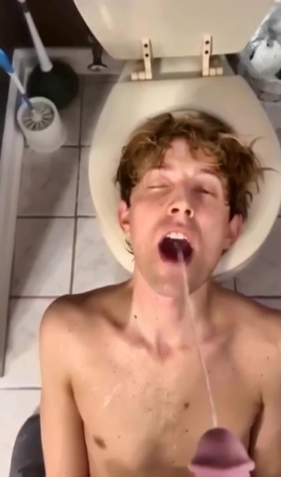 Will you be a good piss boy for me?