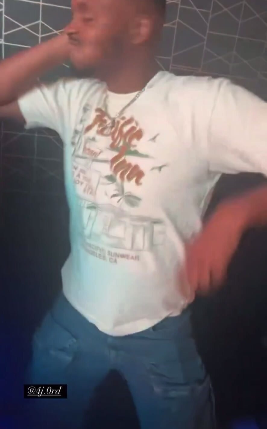 my bro dancing.