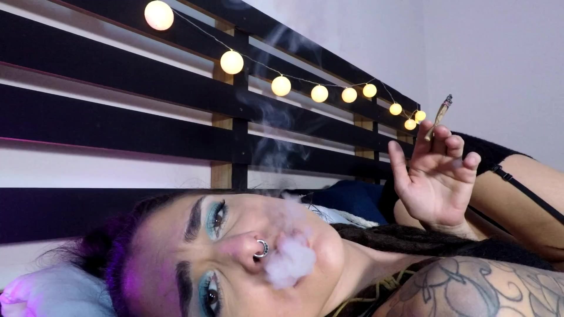 Girl Smoking Fetish