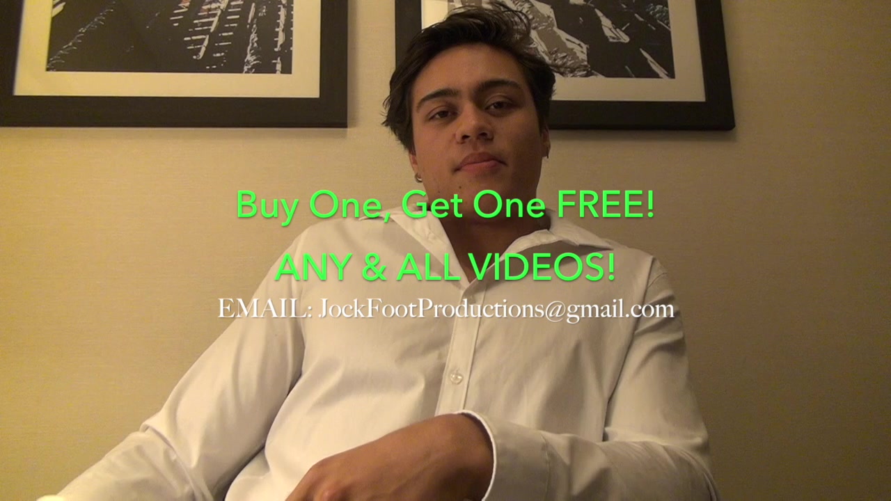 Buy 1, Get 1 FREE! Jock Foot Videos