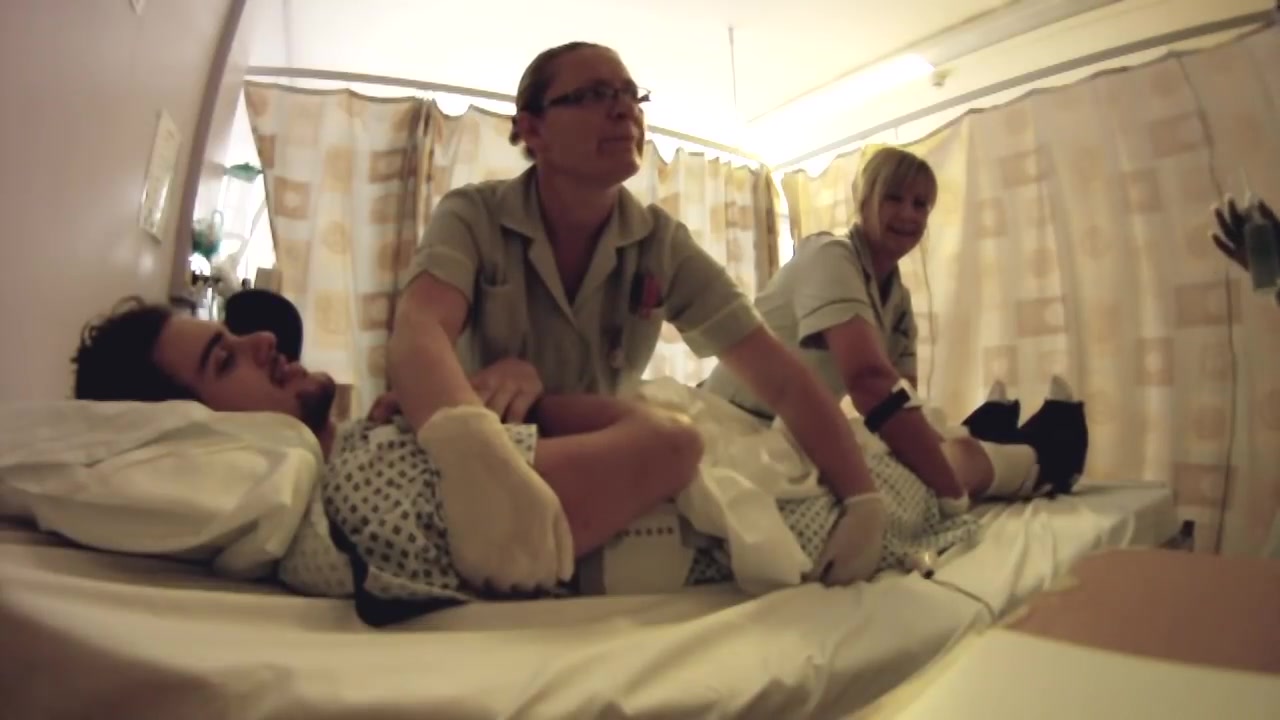 Enema in Hospital Bed - ThisVid.com