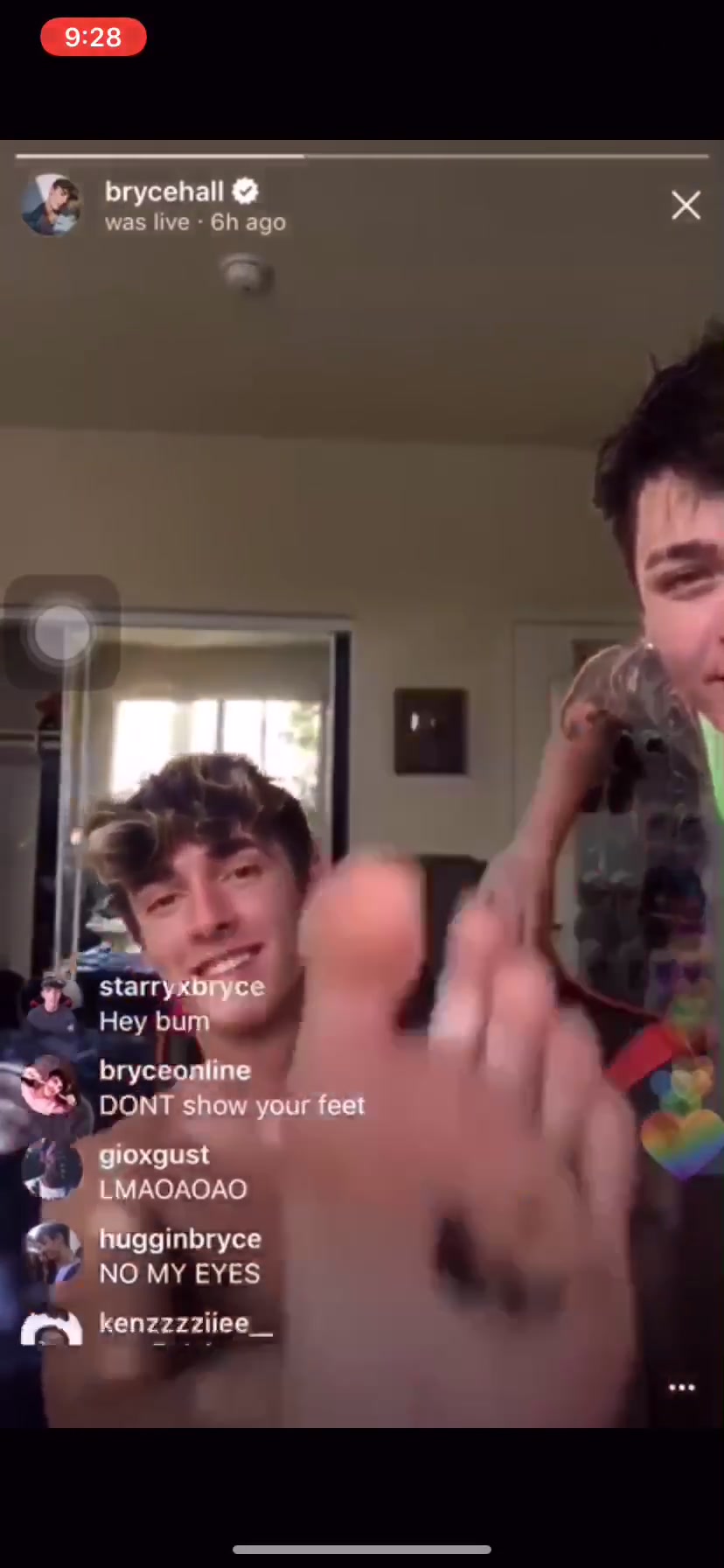 Bryce hall feet - ThisVid.com