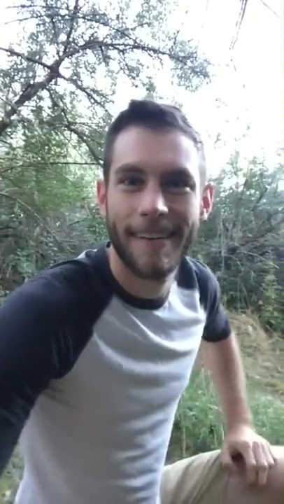 A guy gets pissed on and enjoys