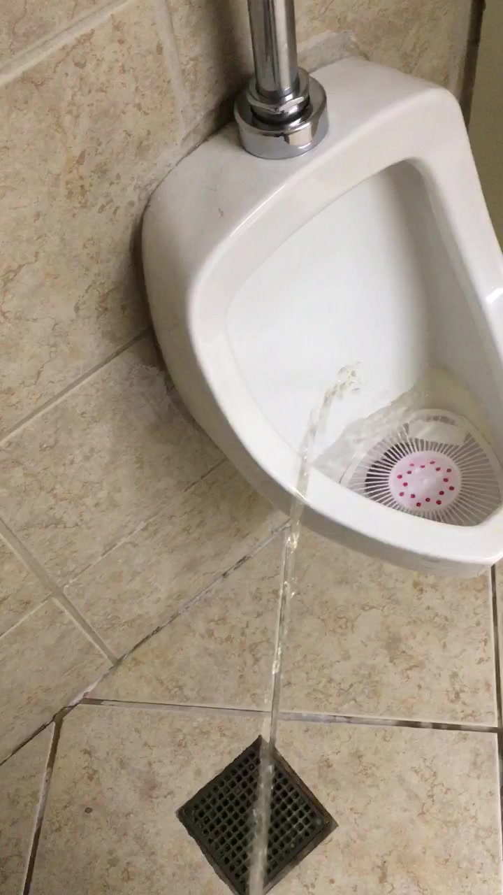 Pissing all over the restroom