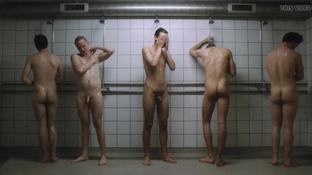 Young athletes shower in movie