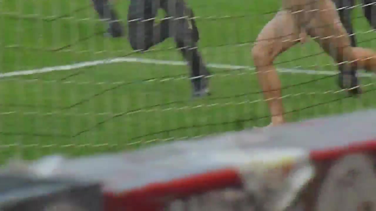 streaker at rugby game public nudity