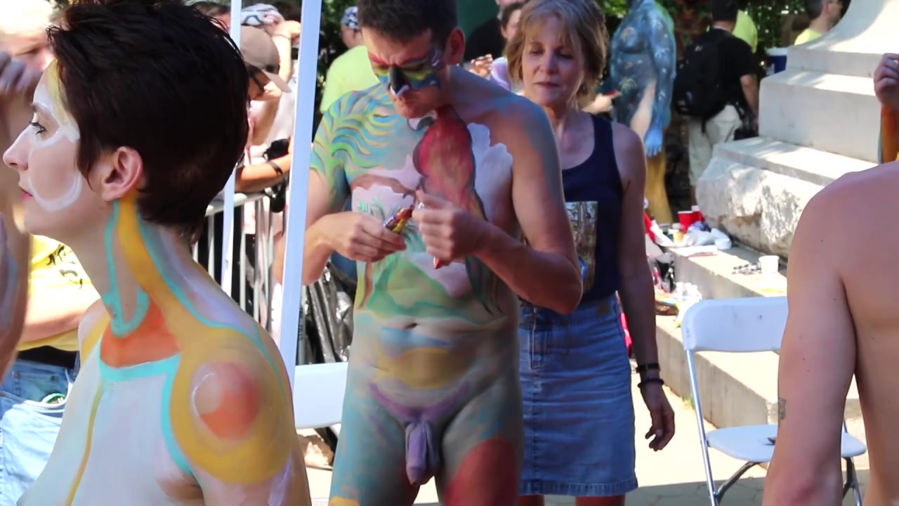 HOT BODY PAINTING IN NEW-YORK