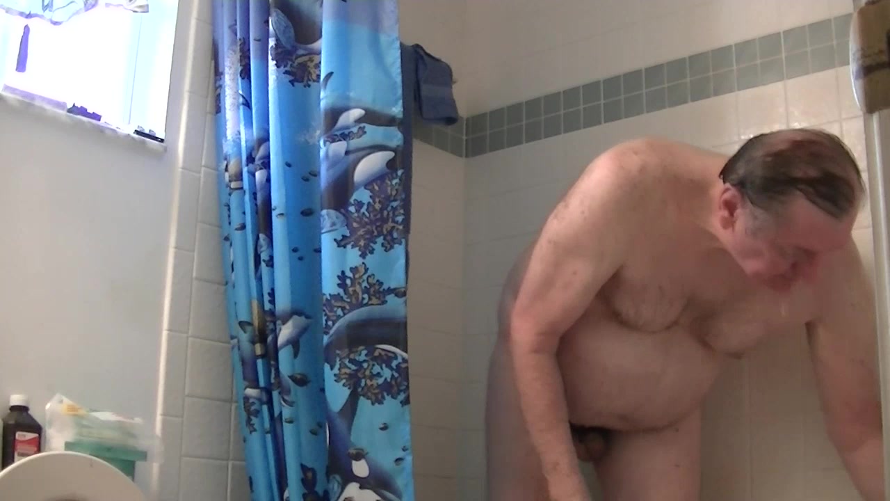 Shower and stroking