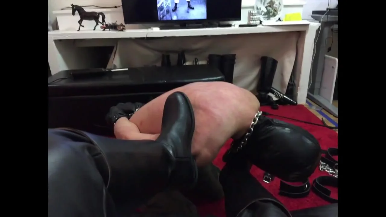 Licking My Boots While Been Whipped Gay BDSM Porn At ThisVid Tube