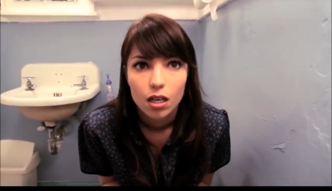 Sexy teen toilet diarrhea farting scene - video 5