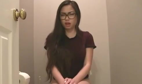 Asian lady has diarrhea