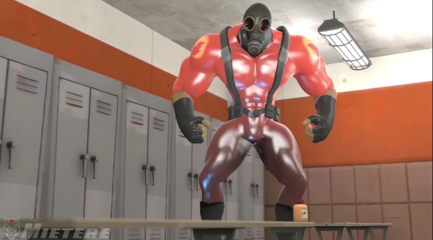 Pyro muscle growth animation