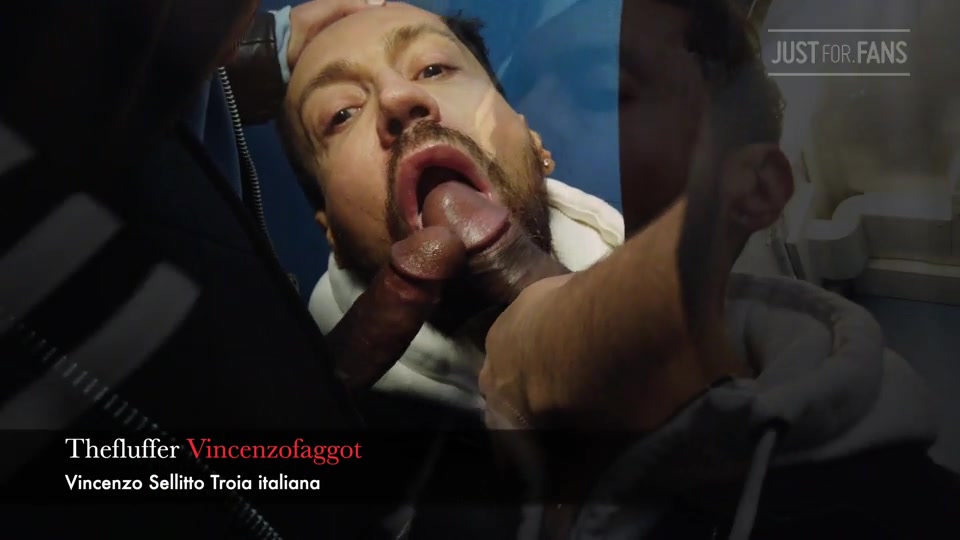 italian slut drains 2 bbc