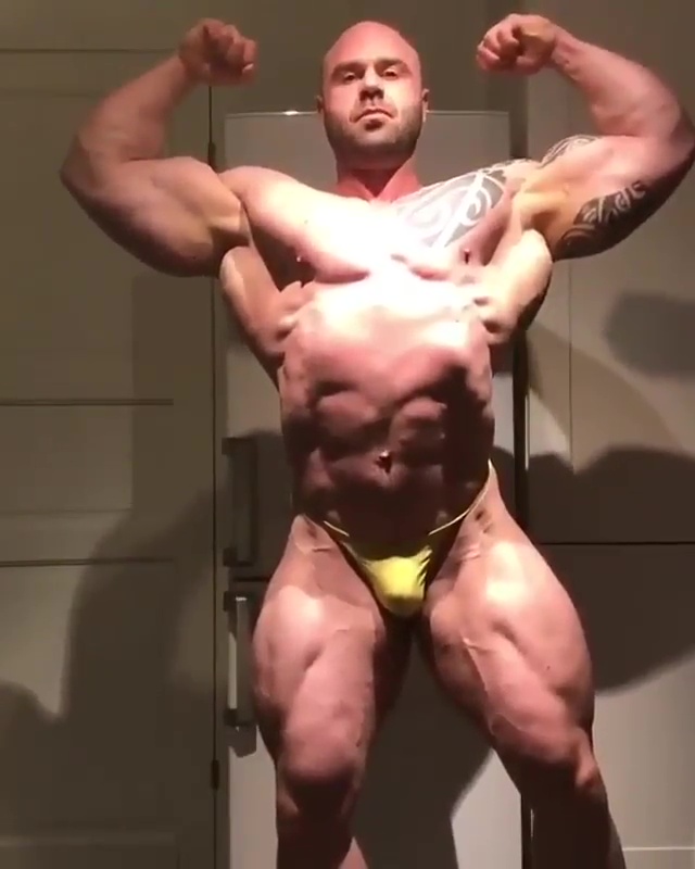 Massive Muscle Bodybuilder