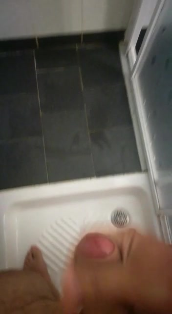 Cum in the shower - video 3