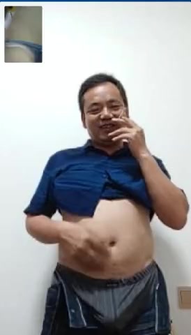 Asian dad on cam