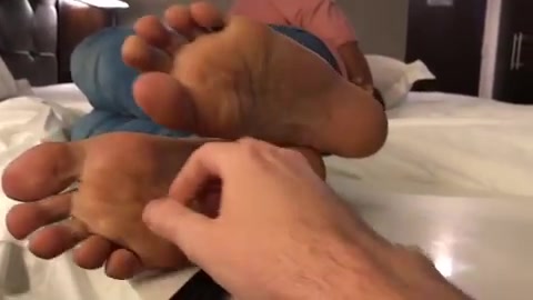 Ticklish feet - video 2