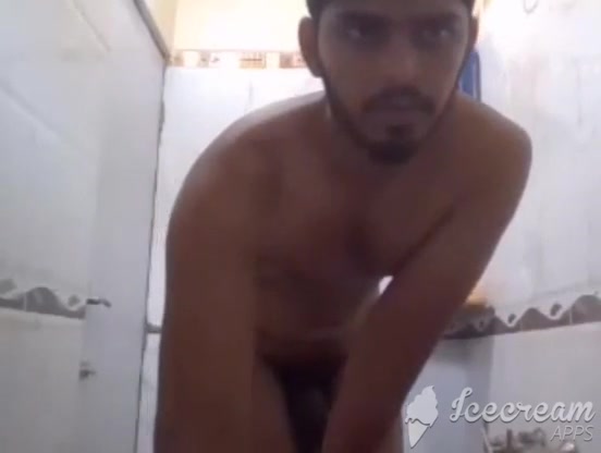 Indian college boy masturbating