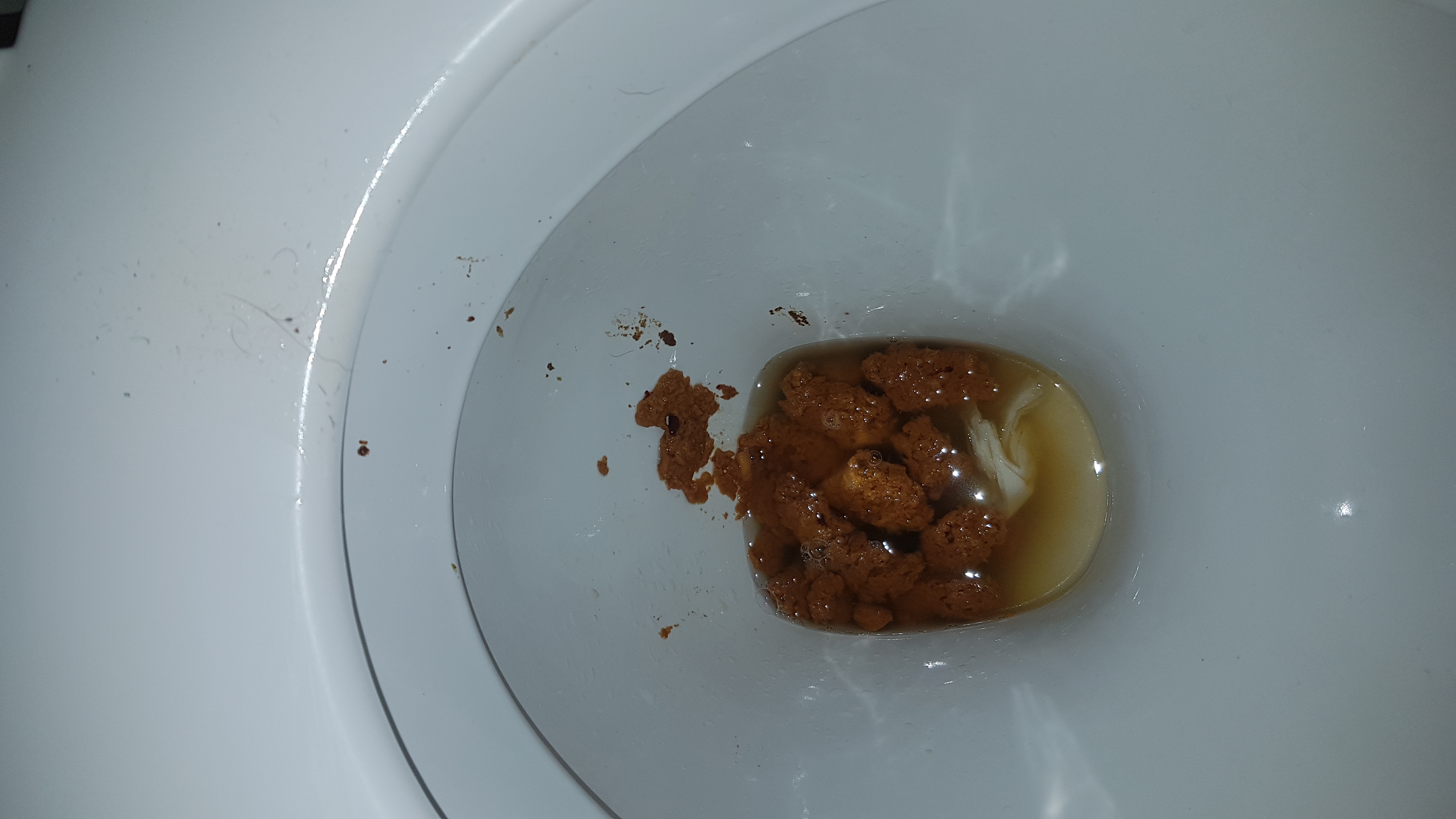 Loose shit before work on mates loo