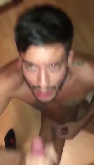 Cum face, masturbate, tatoo
