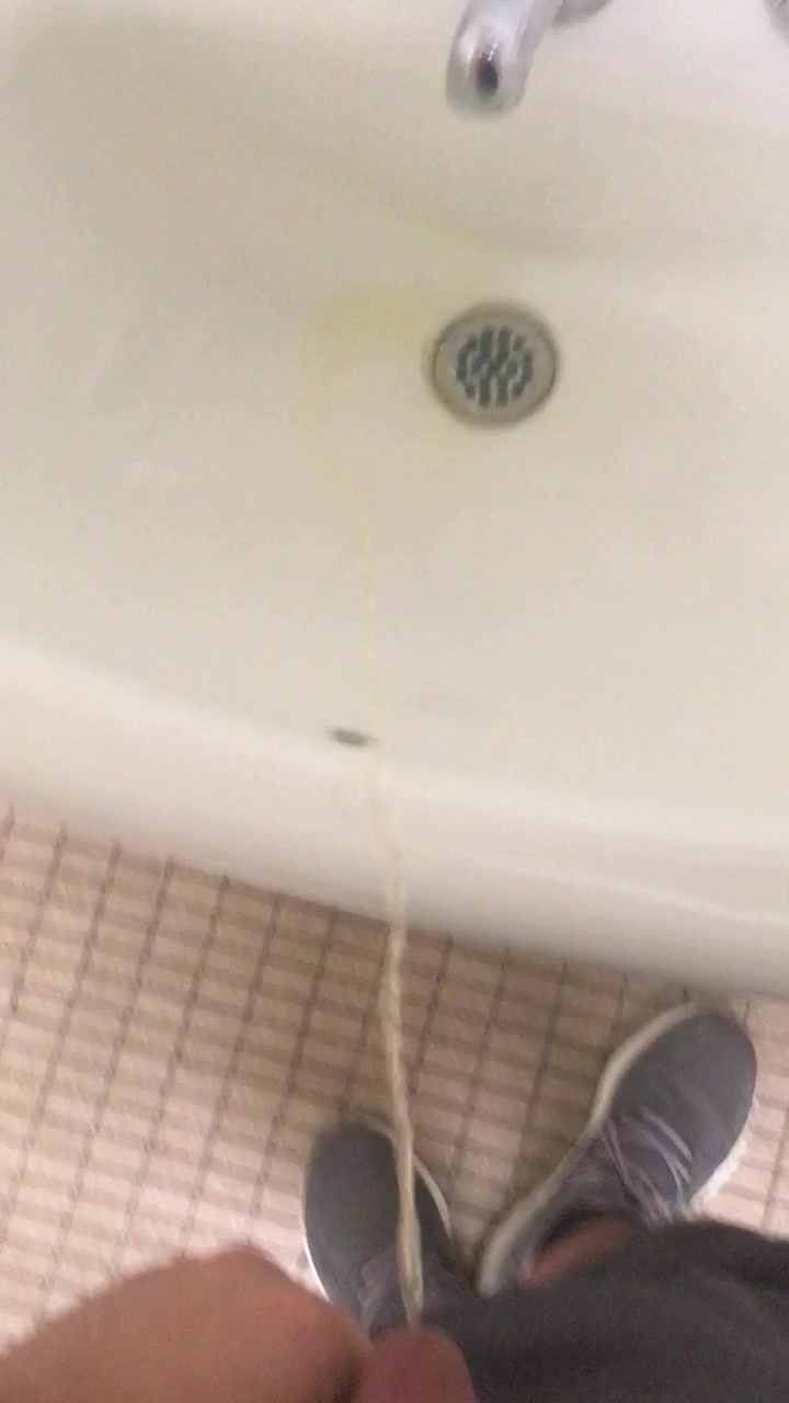 Piss Marking in college restroom
