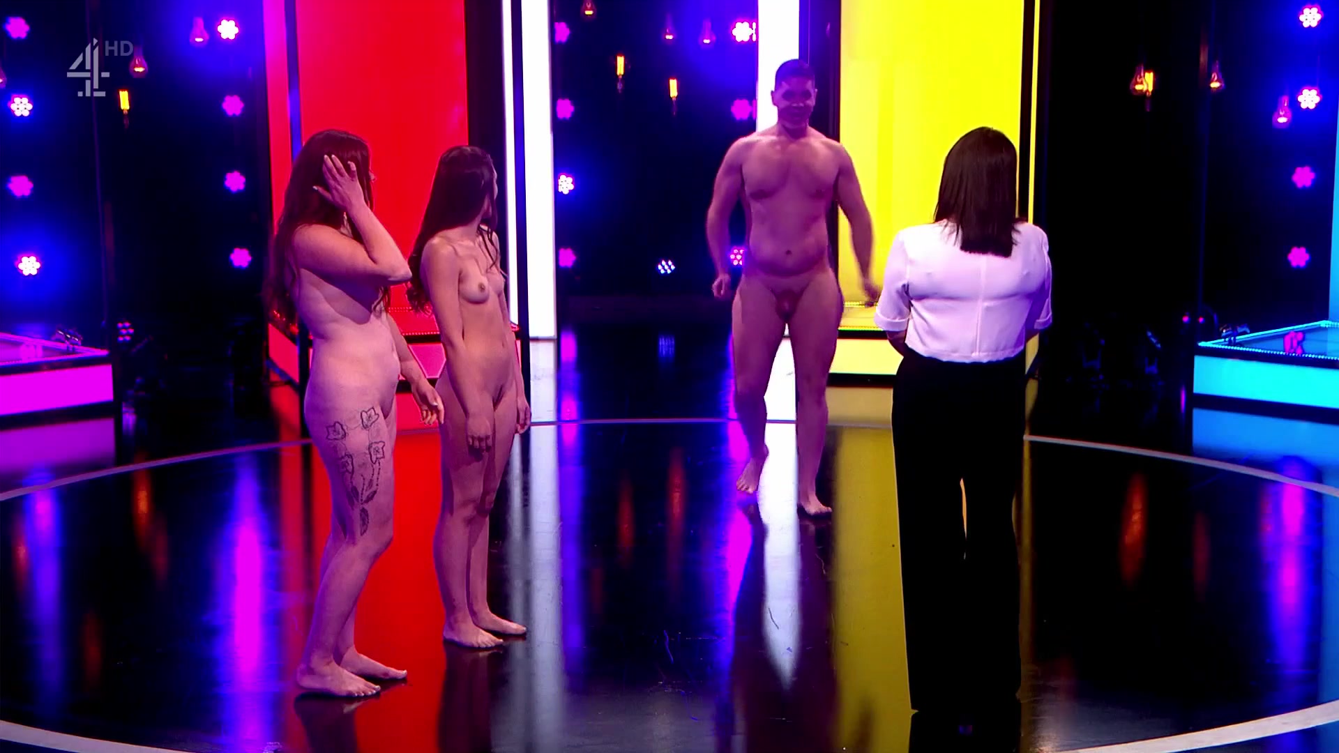 TV UK SHOW WITH BOY AND GIRL NAKED