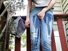 Quick Skinny Jeans Desperation Pee