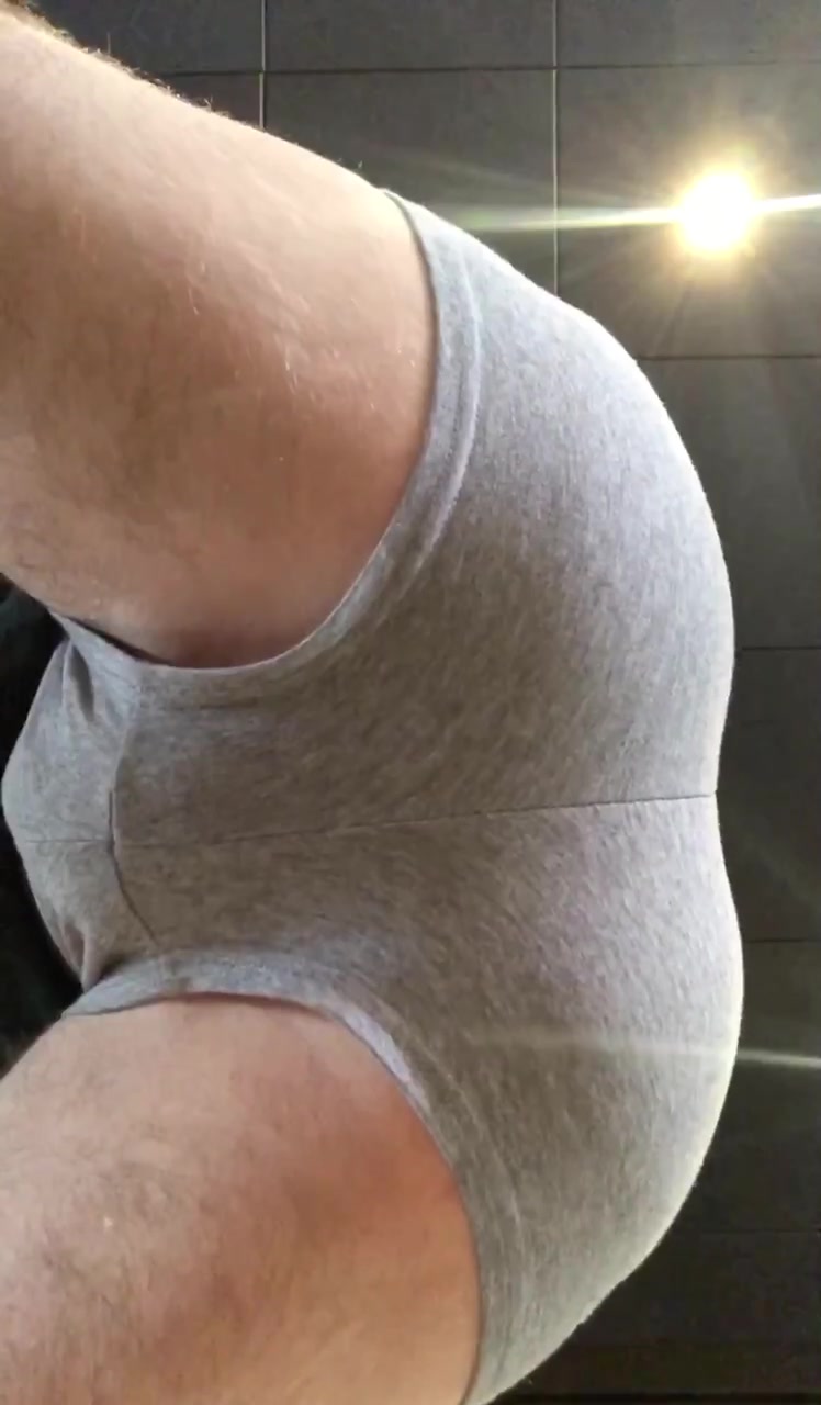 Jock with Hairy Legs Stretching