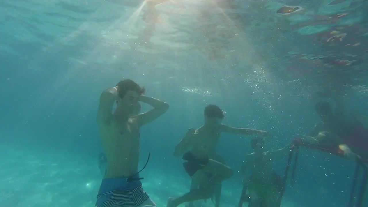underwater dance