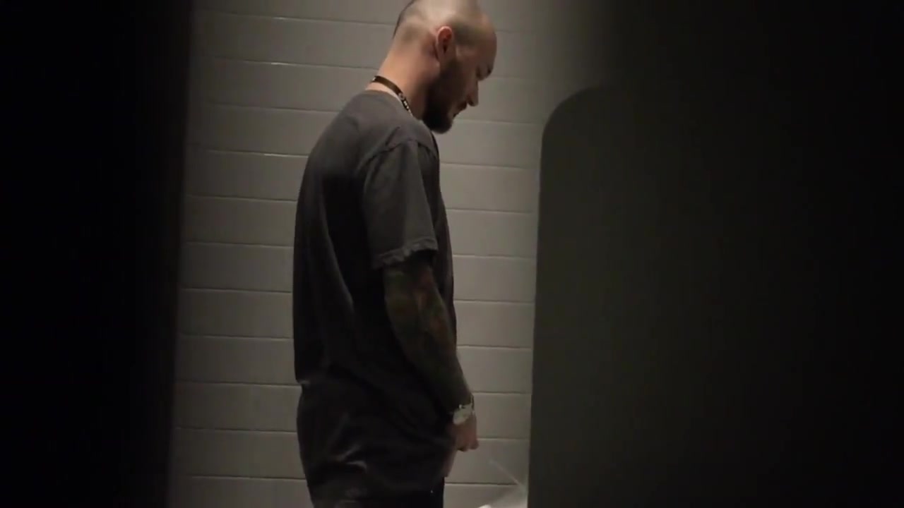 HOT MEN PISSING AT THE URINAL 6 - video 2