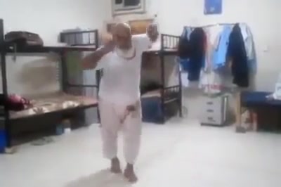 Pakistani man dancing with his dick out
