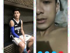 Pinoy Basketball Player Solo Masturbation